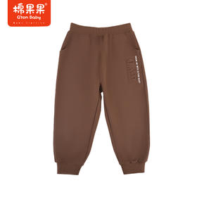 棉果果专柜同款春季新品男童纯棉针织长裤M112200224068