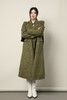 ESTELLICA 橄榄绿色宽松羊绒大衣外套 17395 商品缩略图0