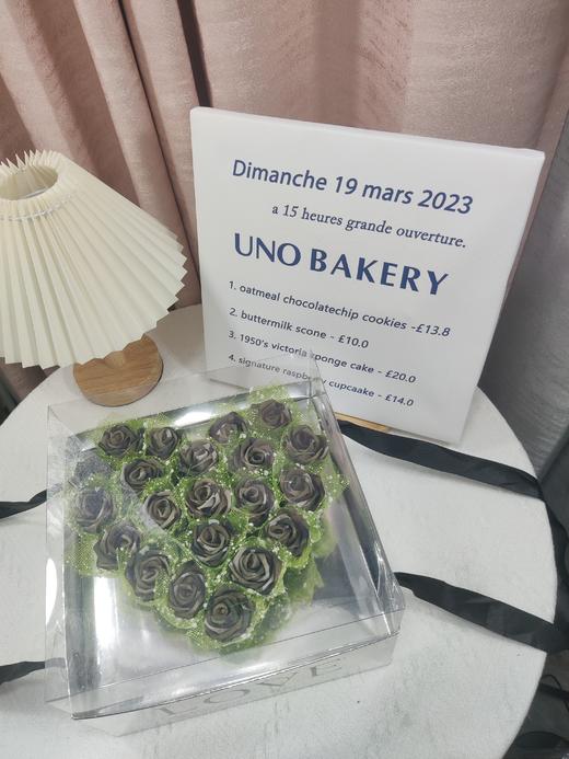 20朵桃心礼盒花束手工DIY牛津布玫瑰花束军恋礼物（手工制作产品不支持退换货哦）类b 商品图4