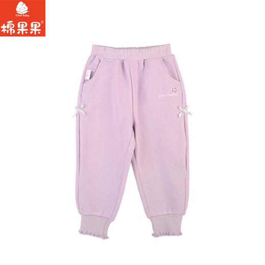 棉果果专柜同款春季新品女童质感针织长裤M122200224013 商品图2