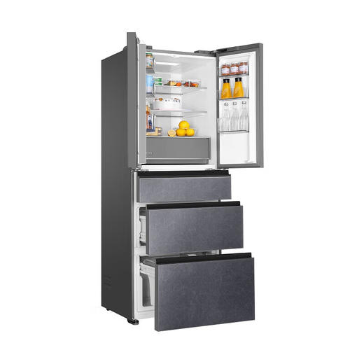 海尔（Haier）425升零距离无霜嵌入式全空间保鲜五门抽屉式家用冰箱 BCD-425WLHMD14SGU1 商品图2