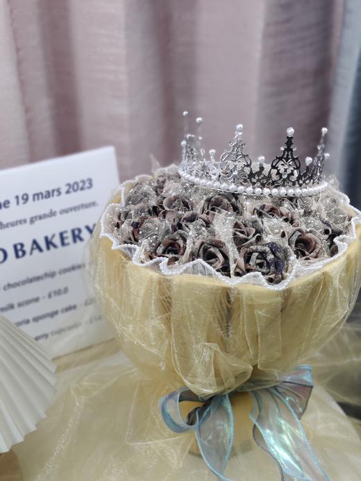 19朵纱幔花束手工DIY牛津布玫瑰花束军恋礼物（手工制作产品不支持退换货哦）类lb 商品图0