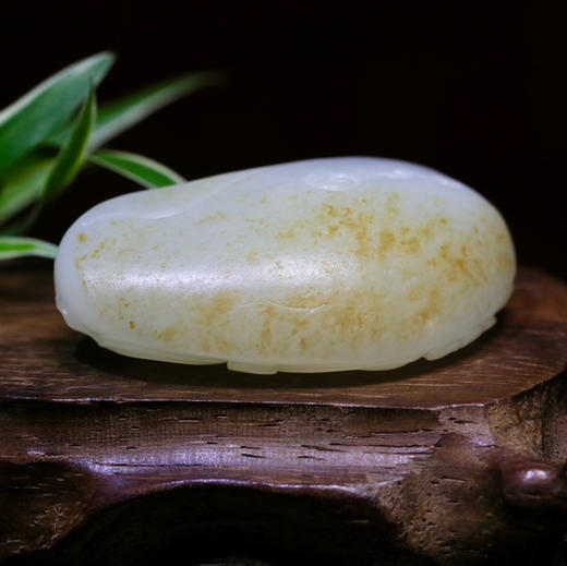 和田玉（白玉）籽料挂件--财神62.22g 商品图6