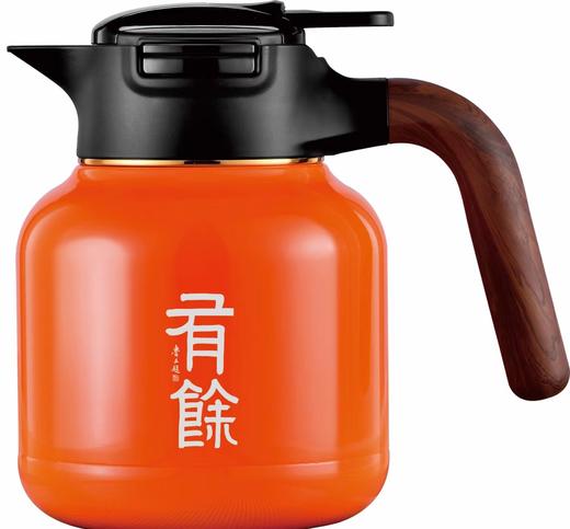 书法“有余” 定制款 焖茶壶 家用 办公 保温壶 1800ml 商品图1