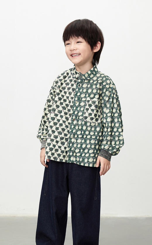 jnby  24年春款 长袖衬衣  1O1211790 商品图3