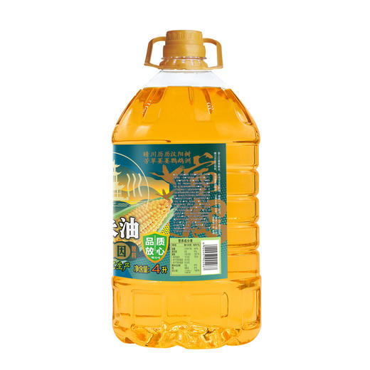 晴川黄鹤楼系列非转基因纯玉米油4L（6924497924967） 商品图1