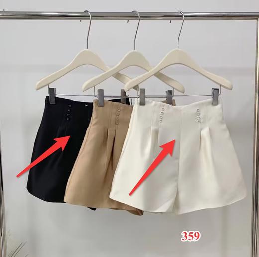 【门店同款】ENJOY夏季温柔法式高腰短裤 151193292 商品图0