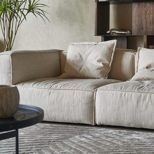 Ursula 四人沙发 | 皮布面料可选，详询客服 商品图1