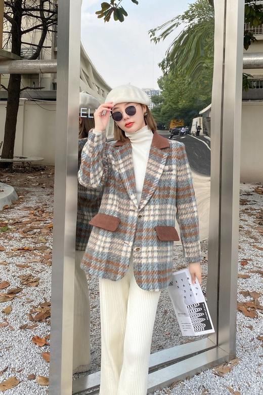 LNNNS 休闲百搭格纹西装外套 14946 商品图0