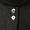 漆黑色绵羊毛大衣LZ6C02 商品缩略图9