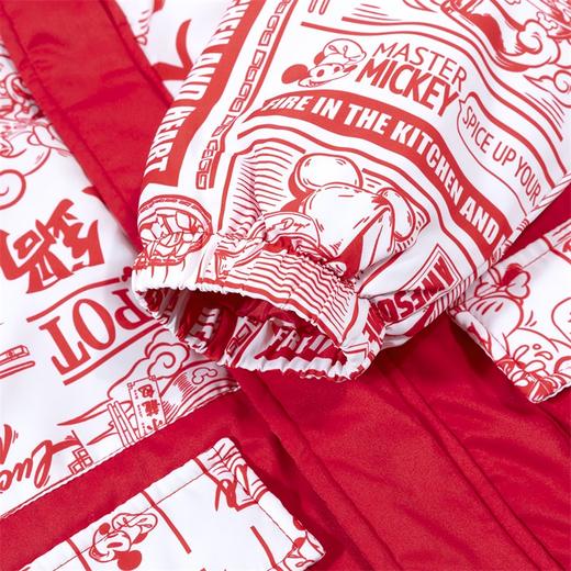 【商场同款】迪士尼冬季新款男童夹棉外套国潮喜庆满印棉服中小童新春拜年服231DS0894 商品图6