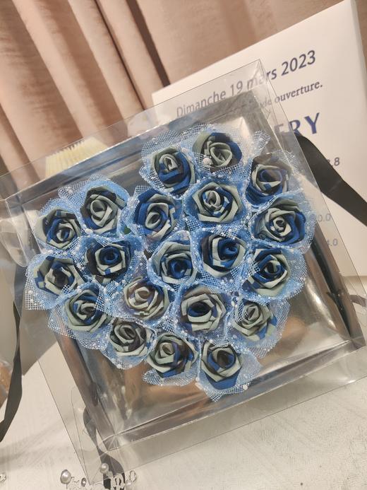 20朵桃心礼盒花束手工DIY牛津布玫瑰花束军恋礼物（手工制作产品不支持退换货哦）类b 商品图8