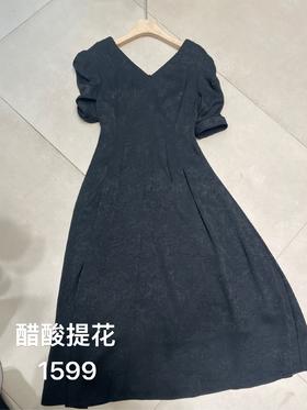 【门店同款】ENJOY夏季D-高级感显瘦V领连衣裙 150918554