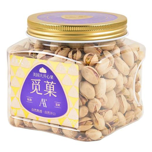 觅果美国大开心果500g/罐 商品图0