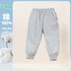 迪士尼2024春季女童新款针织长裤中大童纯棉百搭卫裤运动休闲束脚裤ZD1DK005 商品缩略图7