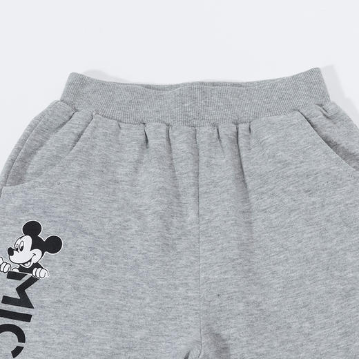 迪士尼2024春季新款男童针织长裤中小童卡通运动休闲卫裤百搭束脚裤ZD1DK001 商品图7