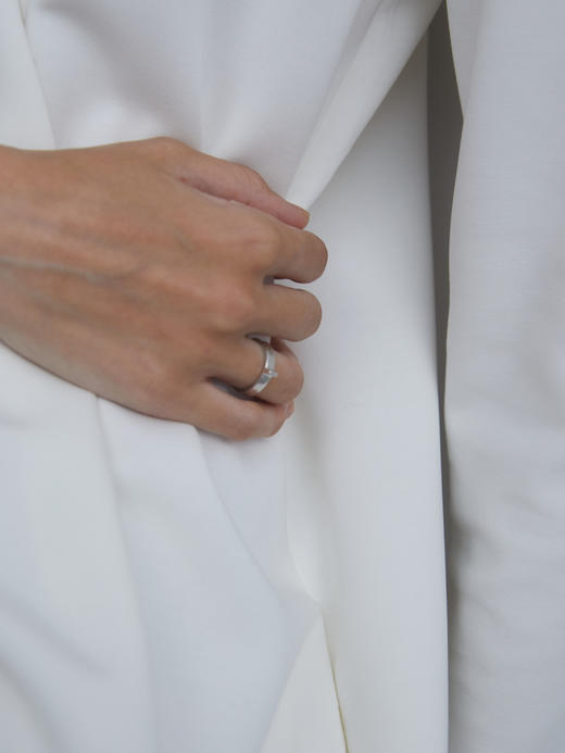 ABOAB｜SEAM Ring [ 开口戒指 金 / 银 ]【SCULPTING】 商品图1