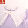棉果果专柜同款春季新品女童纯棉翻领套头T恤M122140224009 商品缩略图3