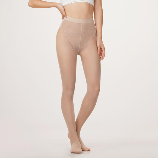 都市丽人强塑丝袜女包芯丝塑身光腿神器超薄款速干连裤袜LG43A5 商品图1