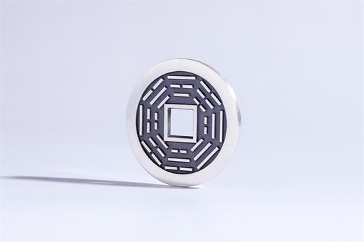 矩德泉坊 纯银手作  八卦纹银币（4.2厘米版）GQ231100741 商品图3