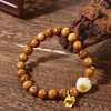 敦煌【敦煌金丝楠菩提猫爪手串】（敦煌/丹霞包装随机发货）敦煌福泽小众轻奢手串 商品缩略图0