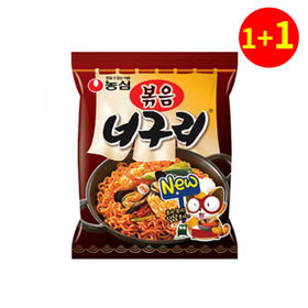【1+1】농심 너구리볶음면137g
