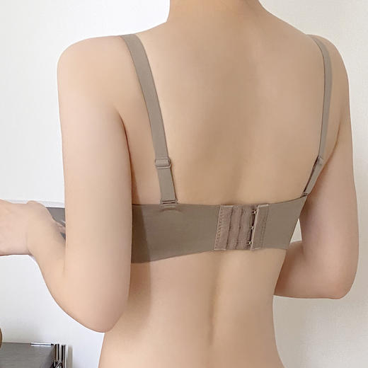 聚拢提拉反重力上托小胸显大内衣收副乳调整型无钢圈文胸罩微颜如梦 商品图6