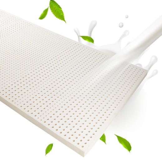 Saisamorn赛莎梦七区天然乳胶床垫 赠送1对乳胶枕头（50*30*8/10cm） 商品图3