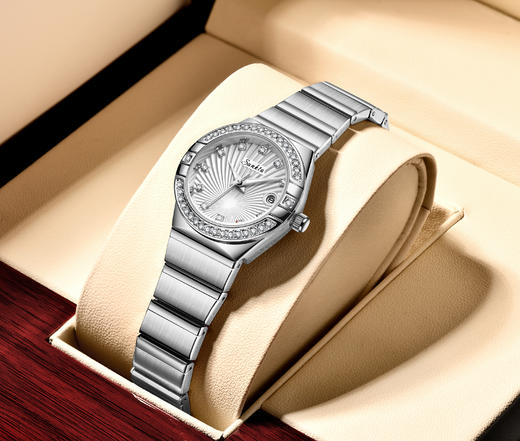 SUNKTA 桑达  时尚防水石英女表  不锈钢腕表 ST6715 商品图4