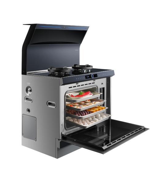 火星人/集成灶/Q6BC01/Q6星空灰智能蒸烤炸蒸烤一体款 商品图0