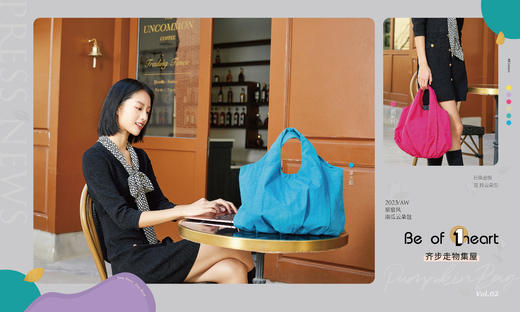 𝐁𝐞 𝐎𝐟  ①𝐡𝐞𝐚𝐫𝐭｜ 原宿风南瓜云朵包 防超泼水性能 手拿 腋下包 商品图5