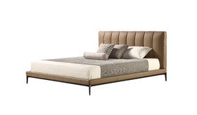 简约百搭 Pacify皮床，将卧室氛围感拿捏