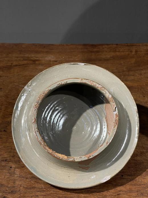 象嵌青瓷莲瓷游鱼纹大盖罐，顺丰包邮 商品图7