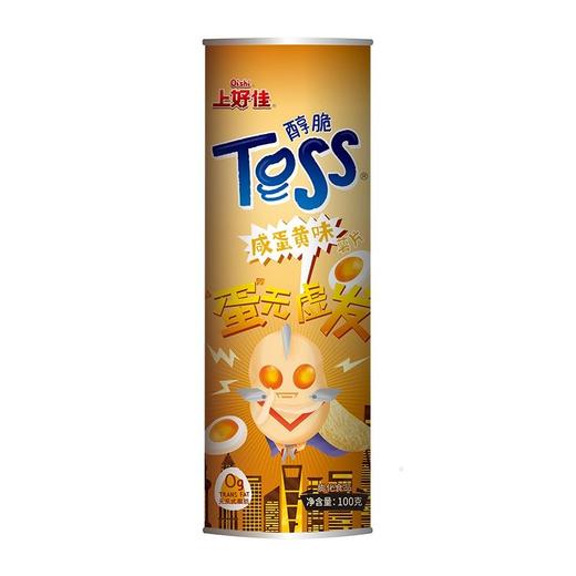 上好佳醇脆薯片咸蛋黄味100g/桶 商品图0