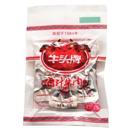 牛头牌卤汁牛肉孜然（袋）62g 商品图0