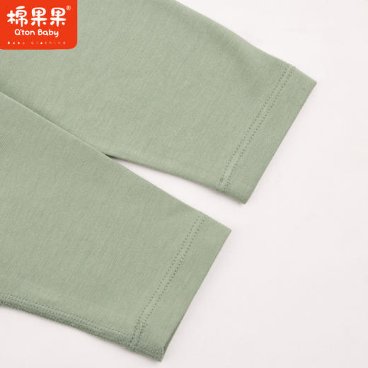 棉果果专柜同款春季新品内衣家居男宝5A抗菌莫代尔套头T恤M111140424726 商品图1