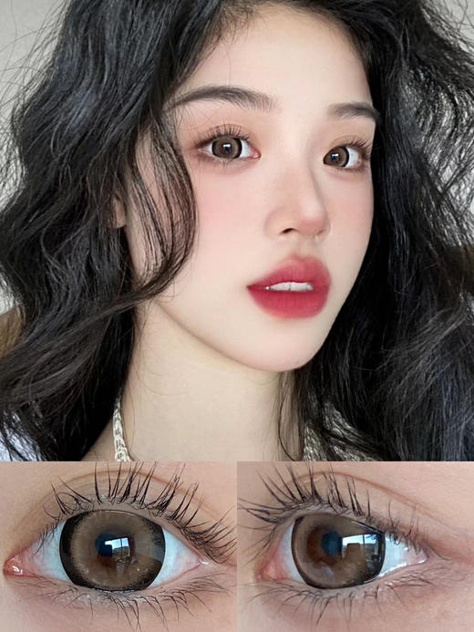 月抛 Focus Moon 小熊很忙 14.5 粗边狗狗眼 商品图6