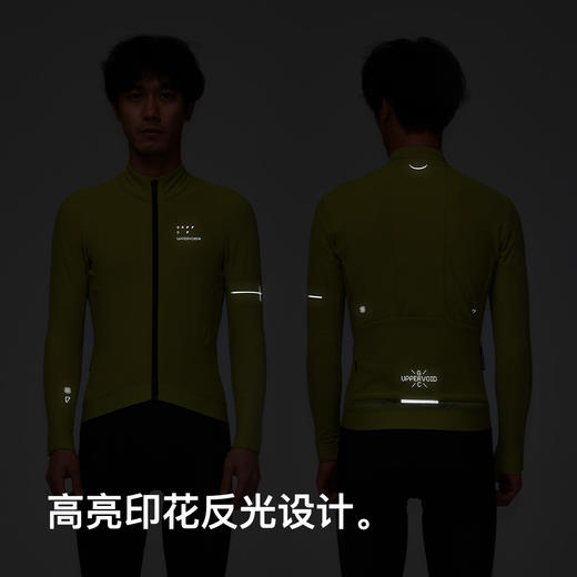 GRC桀骜无尽秋冬新款uppervoid联名长袖抓绒保暖公路自行车骑行服 商品图4