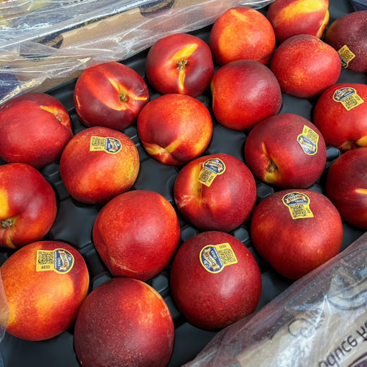 【纯甜款桃香四溢】澳洲金腰带黄肉油桃（空运）黄油桃，纯甜，桃味浓郁，硬吃脆，微软吃更香甜更佳！ 商品图5