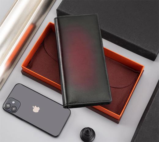 皮尔卡丹“擦色艺术系列”男士长款钱包 商品图3