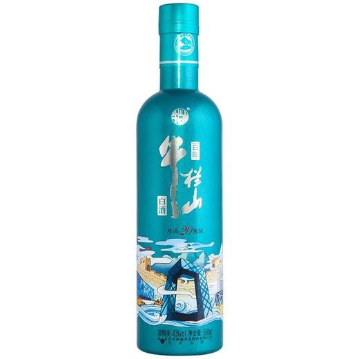 牛栏山43度珍品（马尔斯绿）500ml/瓶 商品图0