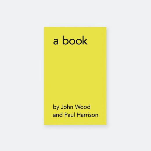 a book, obviously | John Wood & Paul Harrison 商品图0