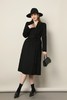 ESTELLICA 黑色简约翻领高级感大衣外套 17682 商品缩略图2
