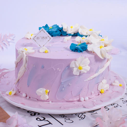 浮若年华-纯古风的典雅-7寸1.5磅【主题蛋糕】 商品图0