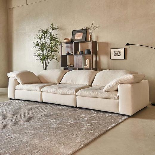 Cream 四人沙发 | 更多座位组合，皮布面料可选，详询客服 商品图1
