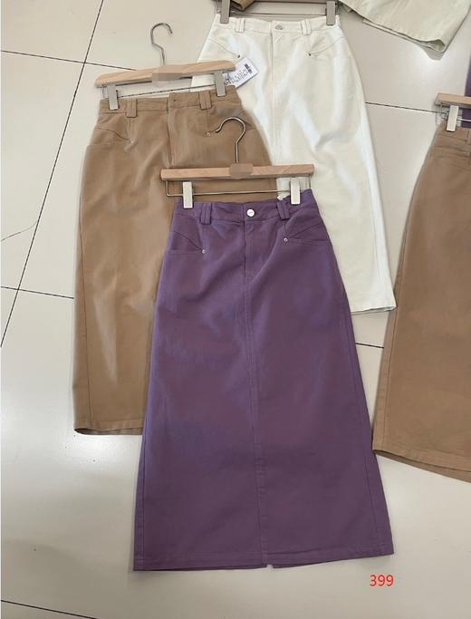 【门店同款】ENJOY2023年春季基础款牛仔长半裙 150251606 商品图0