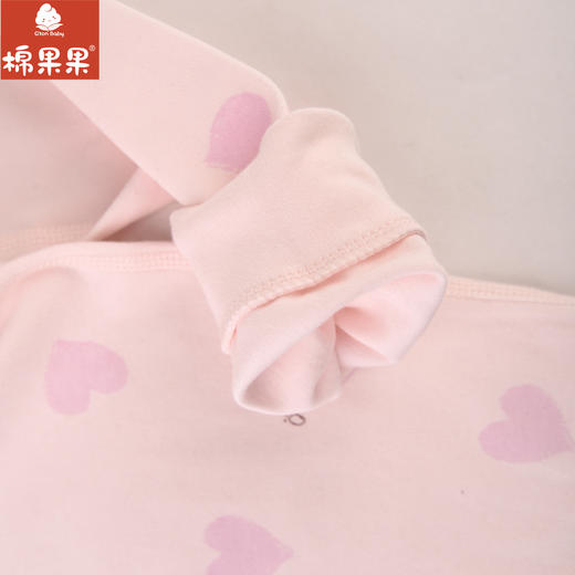 棉果果专柜同款春季新品内衣家居女宝5A抗菌抗菌套头套装M121302224746 商品图6