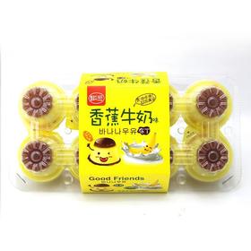 美乐津香蕉味布丁（排）432g