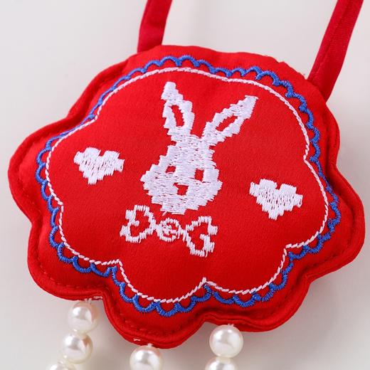 【新年红】【实体店同款】女童小背包红色拜年服安奈儿童装AG310571 商品图3