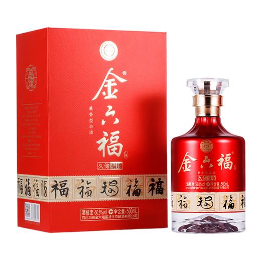 【3福利专享】 金六福 久储福地 兼香型 50.8度 500ml*6瓶 商品图3